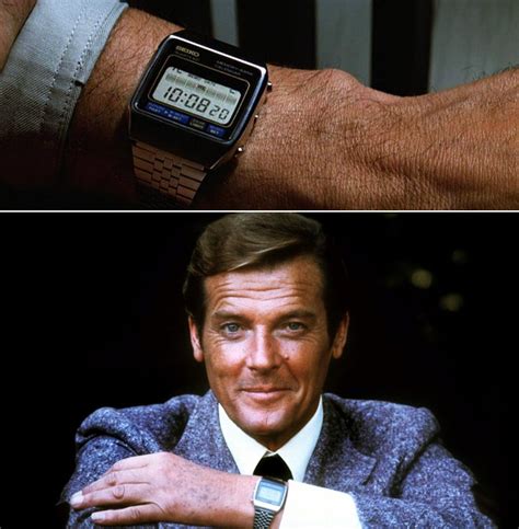 roger moore james bond watch.